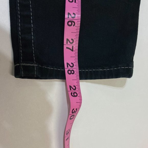 True Religion Section Leggings Jeans Black - Size 30 - Picture 7 of 7